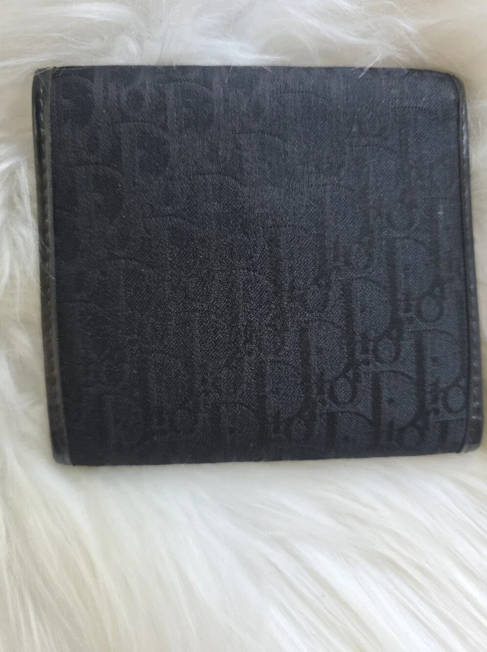 Dior Black Trotter Wallet